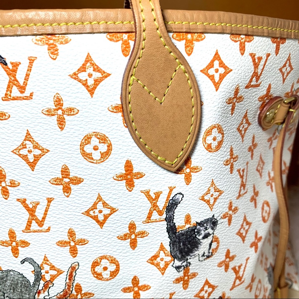 โSOLDโ Louis Vuitton Catogram Neverfull MM bag - Picture 10 of 12